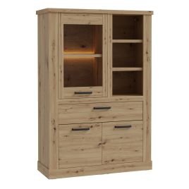 COMI Display Cabinet in Artisan Oak