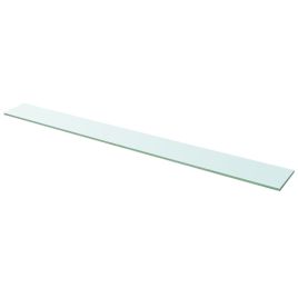 Shelf Panel Glass Clear 110x12 cm