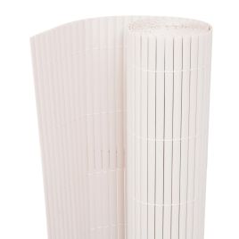 Double-Sided Garden Fence 90x300 cm White