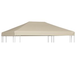 Gazebo Top Cover 310 g/m2 4x3 m Beige