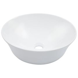 Wash Basin 41x12.5 cm Ceramic White