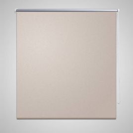 Roller Blind Blackout 160 x 230 cm Beige