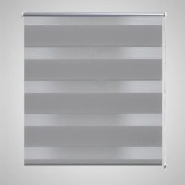 Zebra Blind 90 x 150 cm Grey