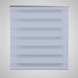 Zebra Blind 100 x 175 cm White