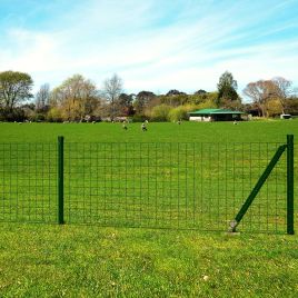 Euro Fence Steel 10x1.2 m Green