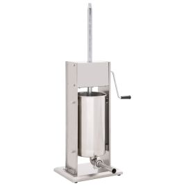 Manual Sausage Stuffer Silver 15 L Stainless Steel