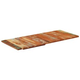 Rectangular Table Top 60x140 cm 25-27 mm Solid Reclaimed Wood