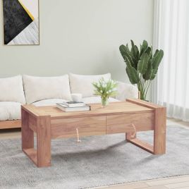 Coffee Table 110x60x40 cm Solid Teak Wood