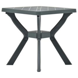 Bistro Table Green 70x70x72 cm Plastic