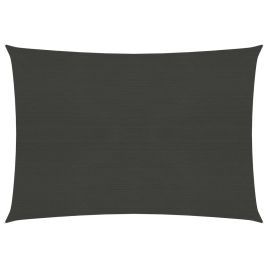 Sunshade Sail 160 g/m2 Anthracite 2x3 m HDPE