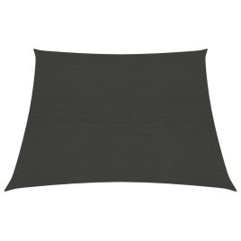 Sunshade Sail 160 g/m2 Anthracite 3/4x2 m HDPE