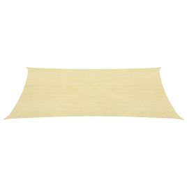 Sunshade Sail 160 g/m² Beige 2.5x2.5 m HDPE
