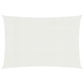 Sunshade Sail 160 g/m2 White 2.5x4 m HDPE