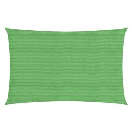 Sunshade Sail 160 g/m2 Light Green 2x4.5 m HDPE