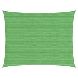 Sunshade Sail 160 g/m2 Light Green 3.5x4.5 m HDPE