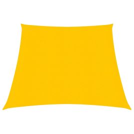 Sunshade Sail 160 g/m2 Yellow 3/4x2 m HDPE