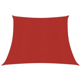 Sunshade Sail 160 g/m2 Red 4/5x3 m HDPE