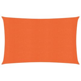 Sunshade Sail 160 g/m2 Orange 3.5x5 m HDPE