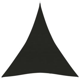 Sunshade Sail 160 g/m2 Black 4x5x5 m HDPE