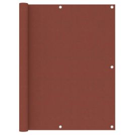 Balcony Screen Terracotta 120x400 cm Oxford Fabric