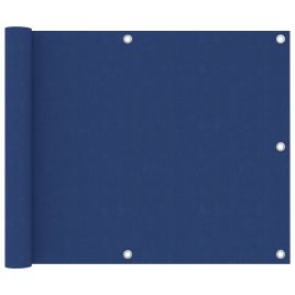Balcony Screen Blue 75x300 cm Oxford Fabric