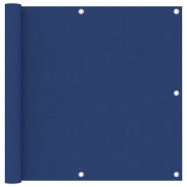 Balcony Screen Blue 90x500 cm Oxford Fabric