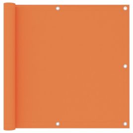 Balcony Screen Orange 90x600 cm Oxford Fabric