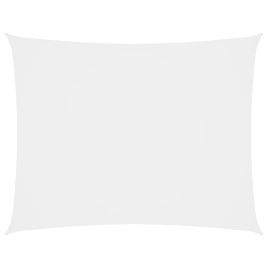 Sunshade Sail Oxford Fabric Rectangular 3x4 m White
