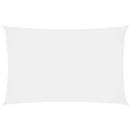 Sunshade Sail Oxford Fabric Rectangular 3x6 m White