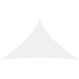 Sunshade Sail Oxford Fabric Triangular 3x3x4.24 m White
