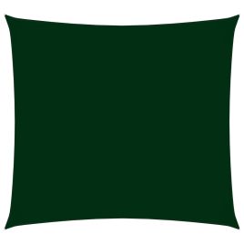 Sunshade Sail Oxford Fabric Square 4.5x4.5 m Dark Green