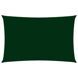 Sunshade Sail Oxford Fabric Rectangular 2.5x5 m Dark Green