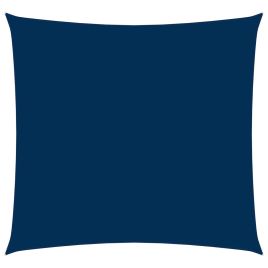 Sunshade Sail Oxford Fabric Square 6x6 m Blue