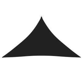 Sunshade Sail Oxford Fabric Triangular 2.5x2.5x3.5 m Black