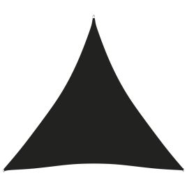 Sunshade Sail Oxford Fabric Triangular 3.6x3.6x3.6 m Black