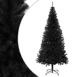 Liro Artificial Christmas Tree with Stand Black 240cm PVC