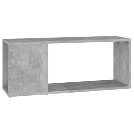 TV Cabinet Concrete Grey 80x24x32 cm Engineered Wood