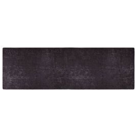 Rug Washable 80x300 cm Anthracite Anti Slip