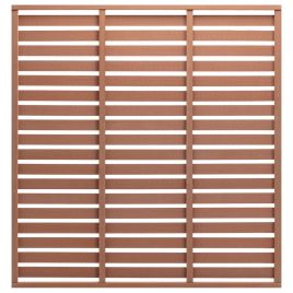 Fence Panel WPC 180x180 cm Brown