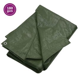 Tarpaulin 180 g/m2 8x12 m Green HDPE