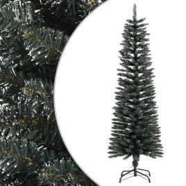 Nevis Artificial Slim Christmas Tree Stand Green 150cm PVC