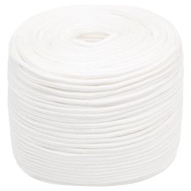 Boat Rope Full White 10 mm 100 m Polypropylene