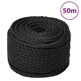 Work Rope Black 14mm 50 m Polypropylene