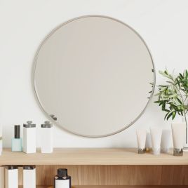 Wall Mirror Silver 40cm Round