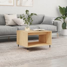 Coffee Table Sonoma Oak 60x50x40 cm Engineered Wood