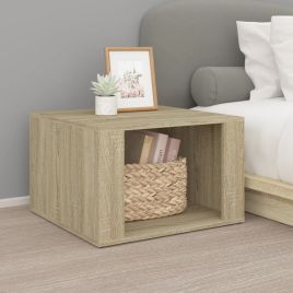 Bedside Table - BERGAMO Nightstand Sonoma Oak 57cm