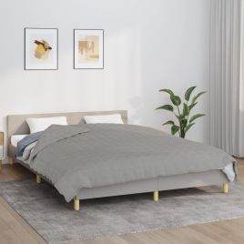 Weighted Blanket Grey 200x230cm - Fabric
