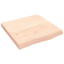 Wall Shelf 60x60x(2-6) cm Untreated Solid Wood Oak