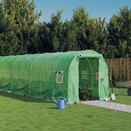 Greenhouse with Steel Frame Green 40 m2 20x2x2 m