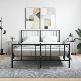Bedside Table - MANNING Bea 2 Piece Nightstand Grey Sonoma 40cm